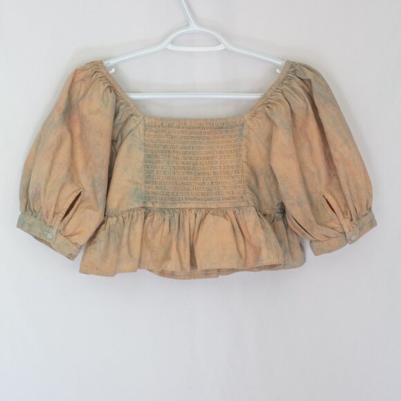 Free People • Small • Blouse • Pink w/ Blue - Picture 9 of 13